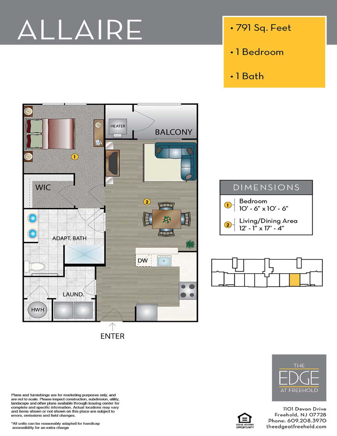 Luxury Floor Plans The Edge At Freehold, NJ. Monmouth County
