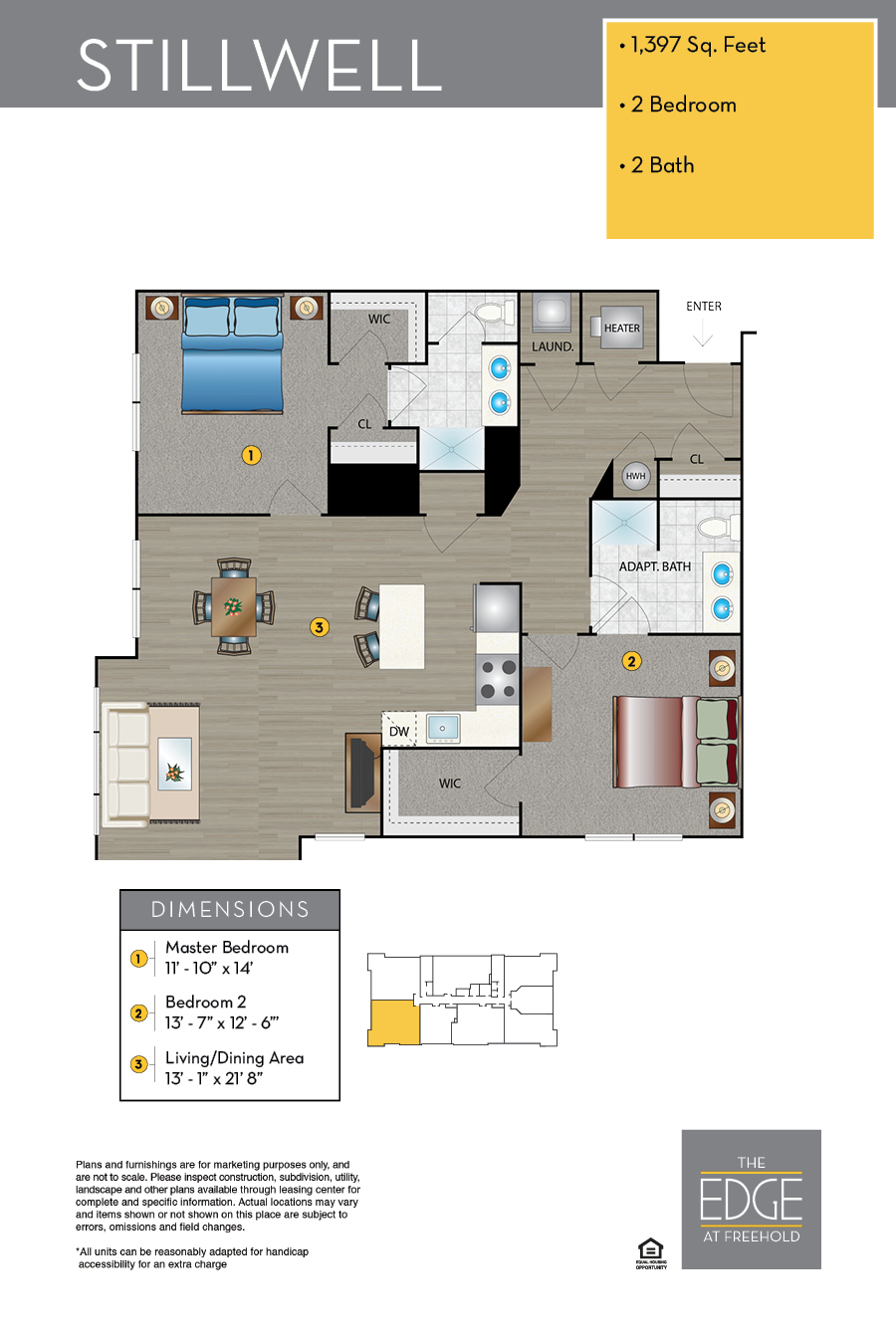 The Edge At Freehold Floor Plan Stillwell